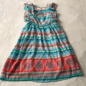 Different pattern dress
